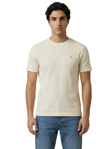 Tričko Calvin Klein béžová