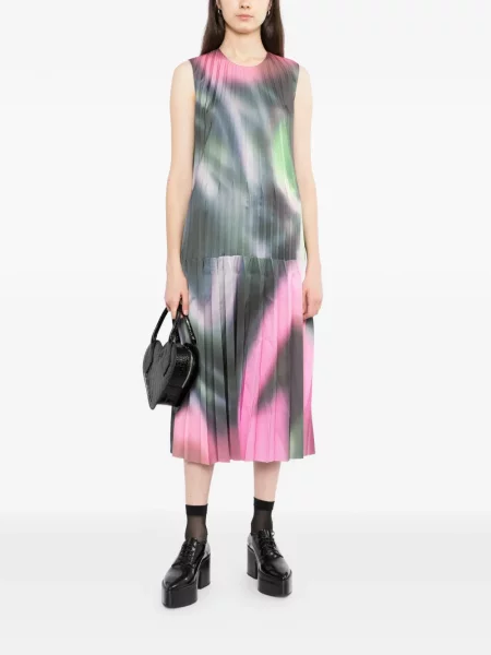 Rochie Jnby cu imagine verde