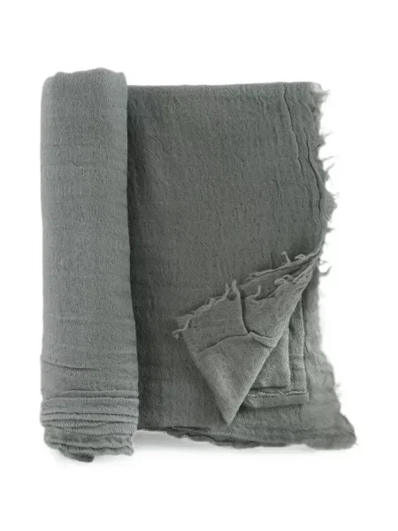Fular Rick Owens din cașmir verde