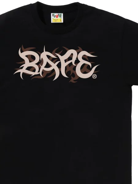 Tricou A Bathing Ape® cu imagine negru