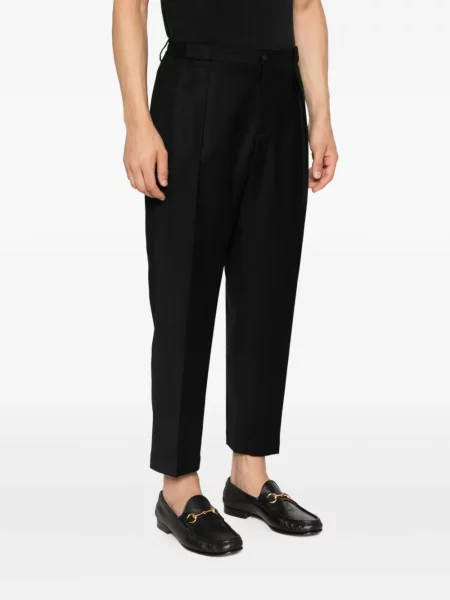 Pantaloni Briglia 1949 plisate negru