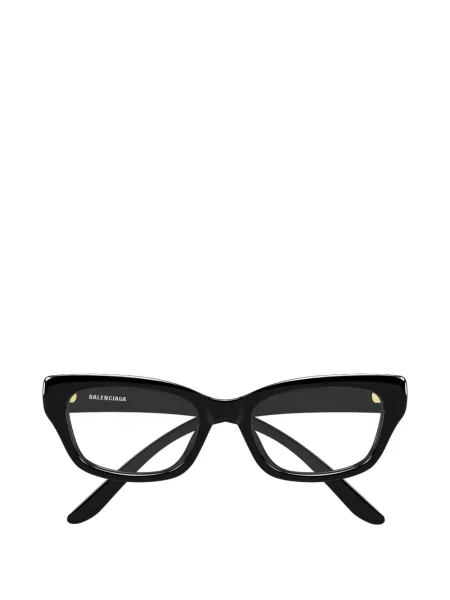 Ochelari de soare Balenciaga Eyewear cu autograf negru