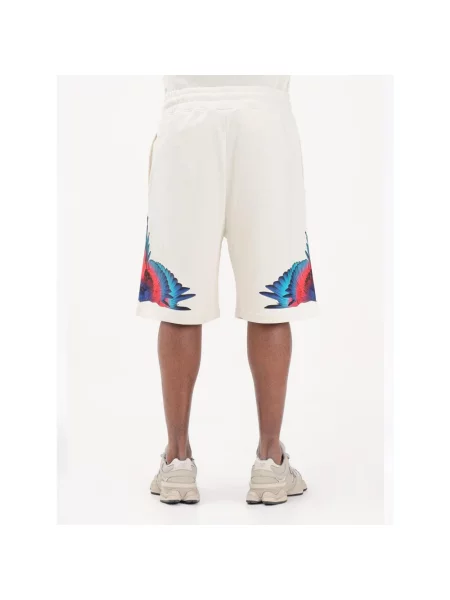 Spodenki sportowe Marcelo Burlon białe