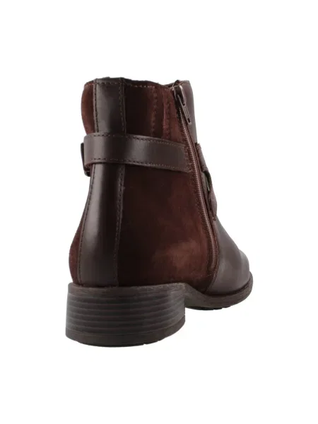Botine Clarks maro