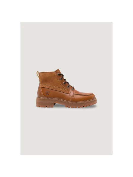 Pantofi Timberland din dantelă maro