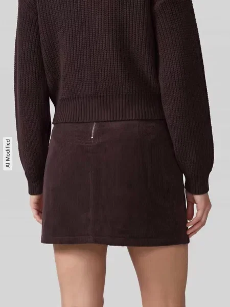 Dopasowana spódnica mini z mieszanki bawełny model LULA' Vero Moda