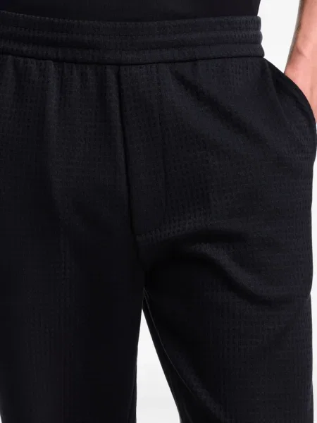 Pantaloni Emporio Armani albastru