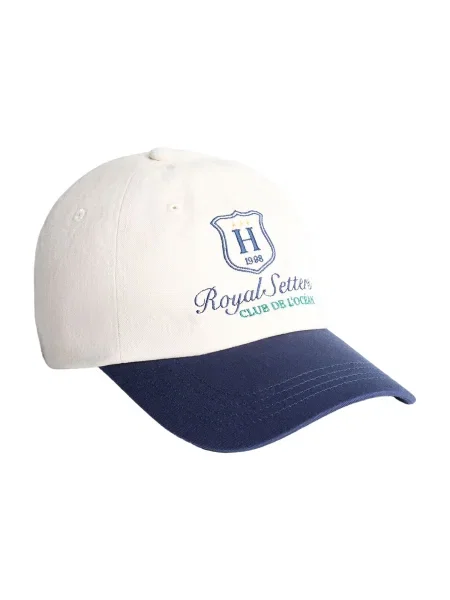 Bershka Kapa kremna / mornarska / smaragd