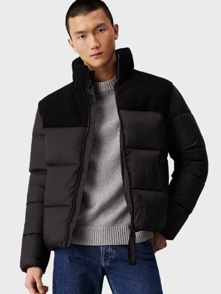 Джинсова куртка Calvin Klein Jeans чорна