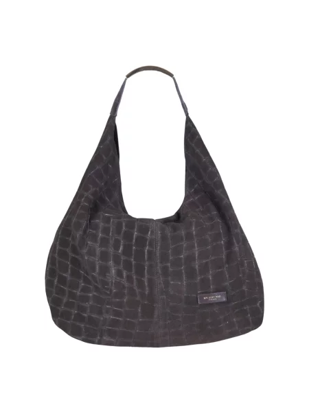 Torebka My Best Bags skórzana brązowa