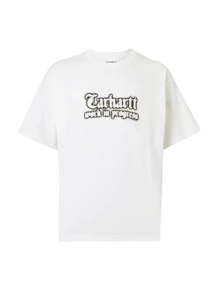 Carhartt WIP Tricou World Tour gri metalic / negru alb