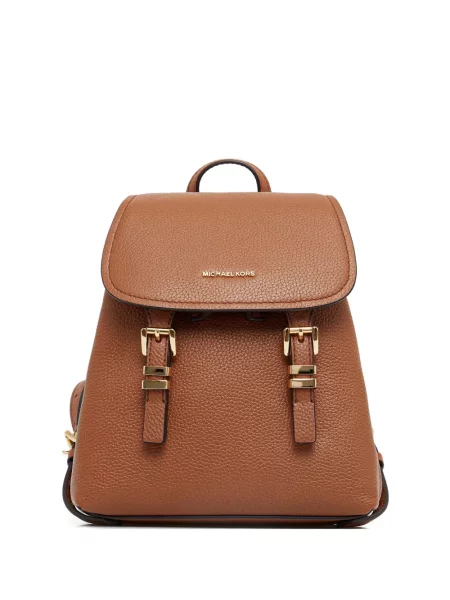 Portofel Michael Michael Kors cu volane plisat de lână negru