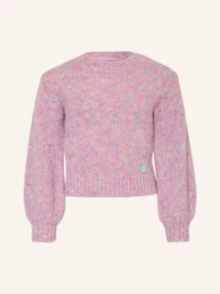 Scotch & Soda Svetr S Třpytivou Přízí světle fialová / starorůžová / tmavě modrá