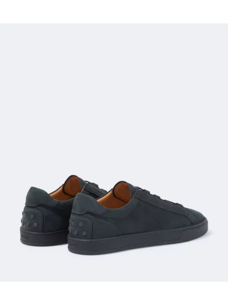 Sneakerși Tod's din piele albastru