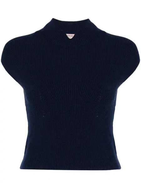 Top Twinset tricotate albastru