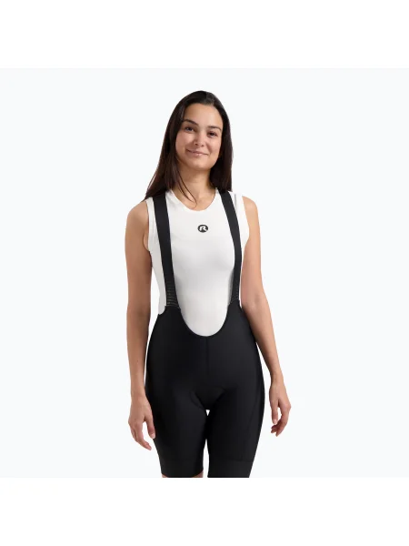 Pantaloni scurți de ciclism pentru femei Rogelli Modesta Bib Short W negru