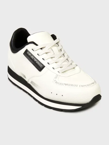 Кроссовки Emporio Armani белые