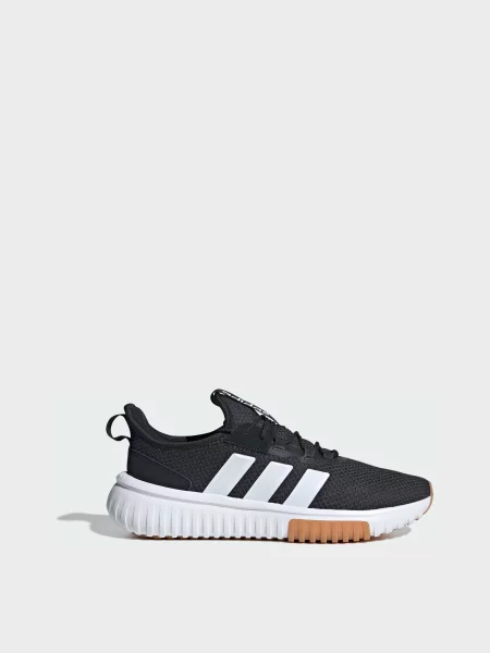 Кожаные кроссовки Adidas Cloudfoam черные