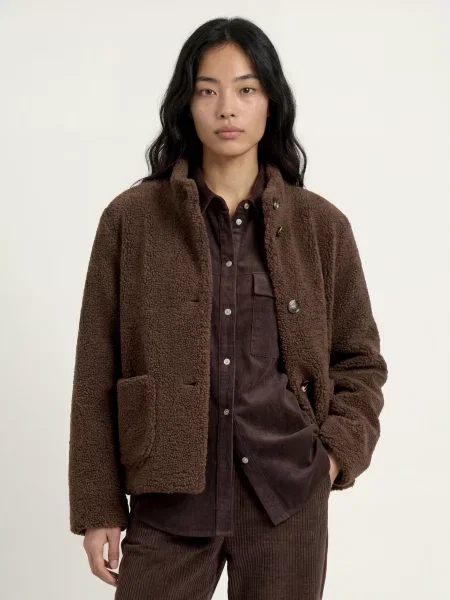 Fuchs Schmitt Bunda Z Medvědí Kožešiny Augsburg tmavě hnědá
