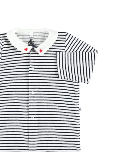 Piżama dziecięca Petit Bateau biała