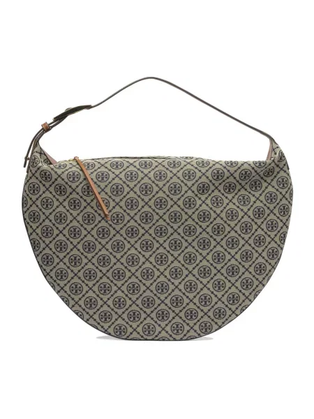 Torebka Tory Burch zamszowa niebieska