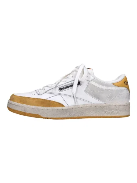 Sneakersy Reebok skórzane retro białe