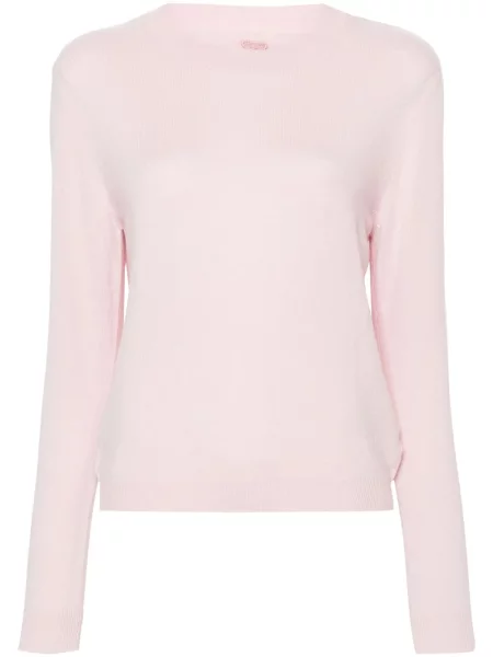 Pulover Teddy Cashmere din cașmir teddy roz