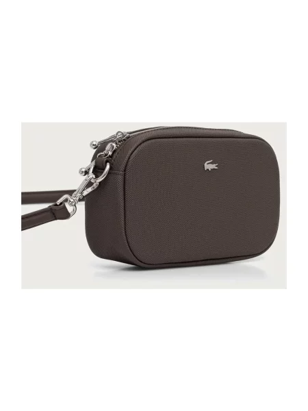 Lacoste torebka crossbody brązowa