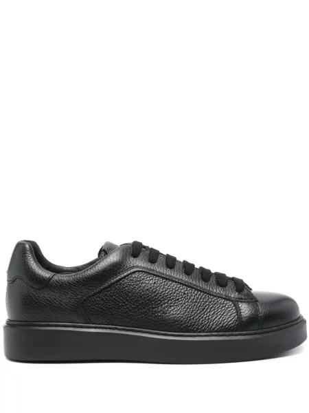 Sneakerși Doucal's din piele negru