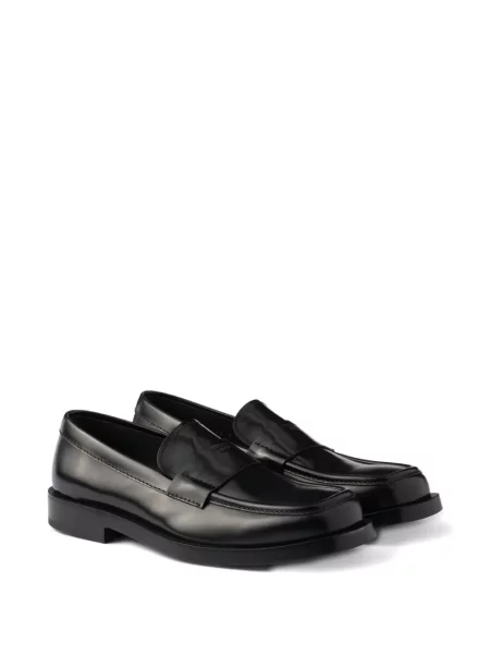 Pantofi loafer Prada din piele negru