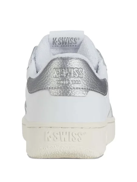 Sneakerși K-swiss din piele alb