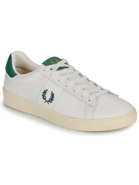 Pantofi Fred Perry din piele alb