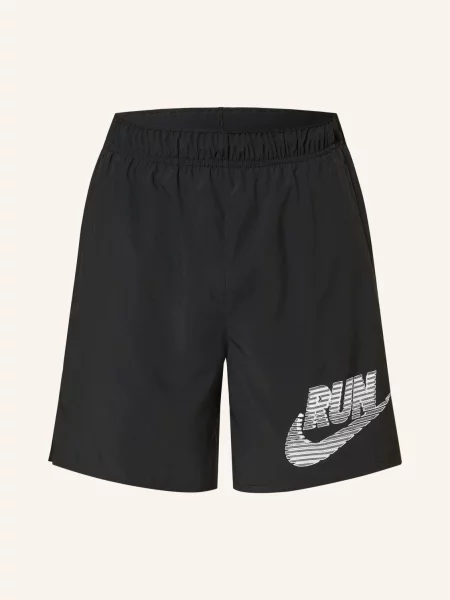 Nike Běžecké Šortky 2 V 1 Challenger černá bílá