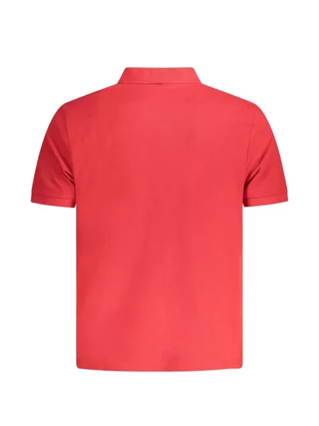 Tricou polo North Sails cu broderie roșu