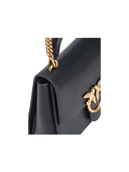 Rucsac Pinko din piele negru