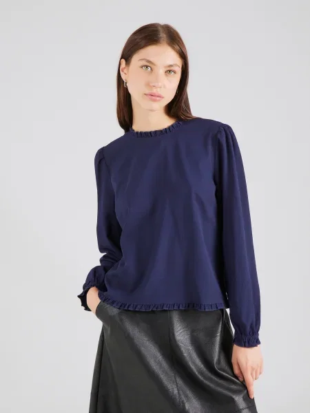 ABOUT YOU Bluza Hannelore temno modra