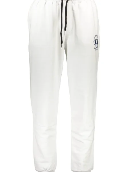 Pantaloni La Martina alb
