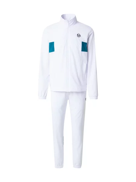 Sergio Tacchini Športna trenirka temno zelena bela