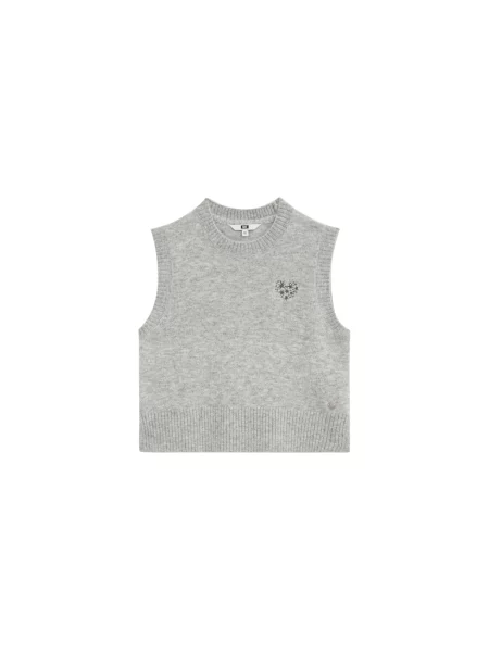 WE Fashion Pulover deschis gri