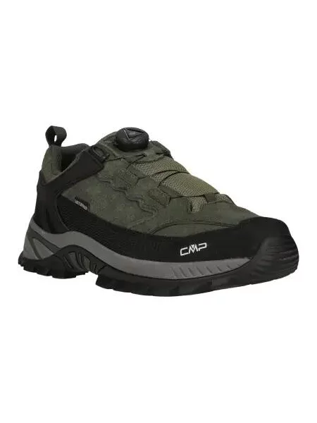 Cmp Rigel Low Fitgo WP buty trekkingowe skóra – Pine-Piombo czarne