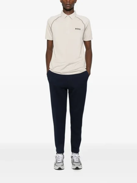Tricou polo Boss cu autograf