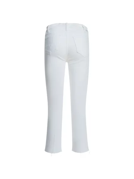 Pantaloni Mother alb