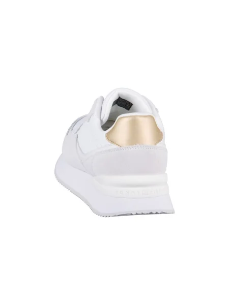 Pantofi Tommy Hilfiger din piele alb