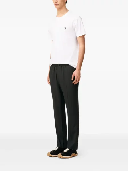 Pantaloni Ami Paris negru