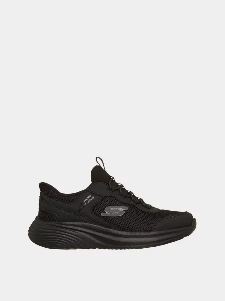 Дитячі Кросівки повсякденні Skechers BOUNDER PRO штучна шкіра/текстиль чорний