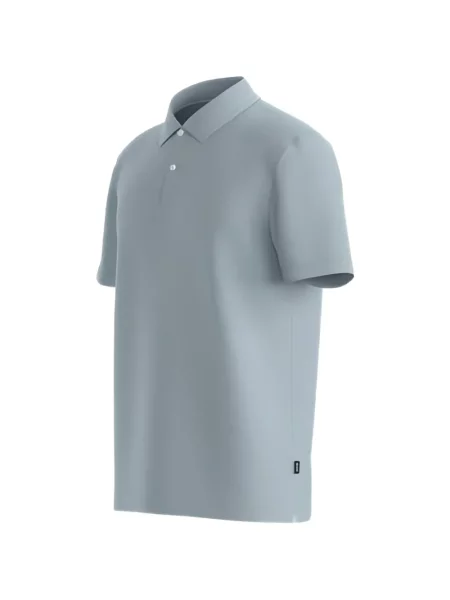 Tricou polo Boss tricotate albastru