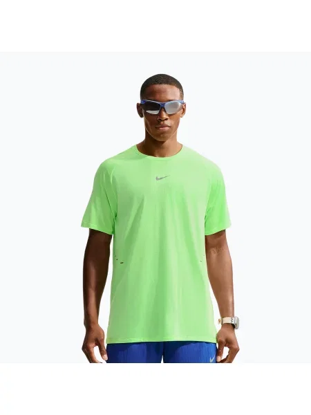 Tricou de alergare pentru bărbați Nike Stride volt/light silver