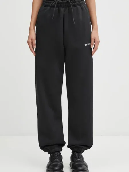 WRSTBHVR pantaloni de trening Hera cu imprimeu negru