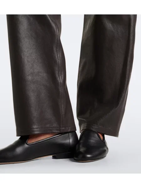 Pantaloni Arma din piele maro