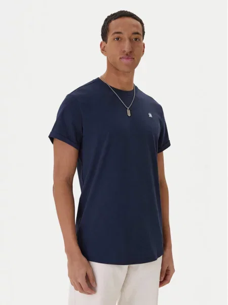 G-Star Raw T-Shirt Lash R T Granatowy